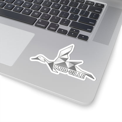 Mud-Ville Window Sticker